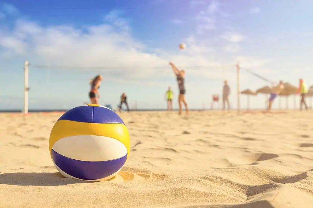 Volleyball background